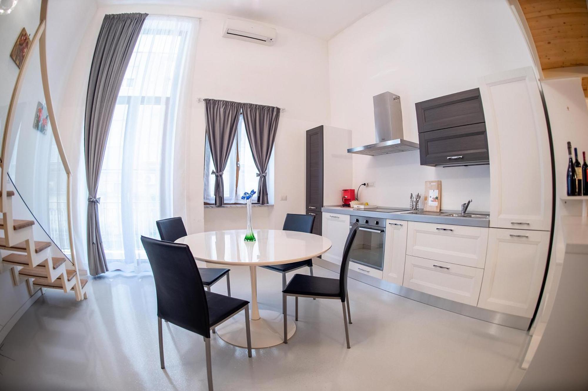 Ferienwohnung Angel White Loft Salerno Exterior foto